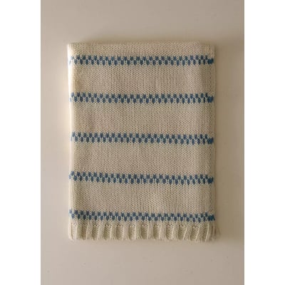 Plaid en mélange de laine à rayures MANGO HOME