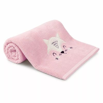 Drap de douche pur coton PETITE RENARDE GARNIER THIEBAUT