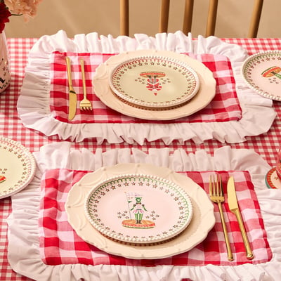 Set of 2 Nutcracker Side Plates CATH KIDSTON