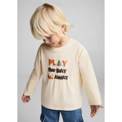 T-shirt message relief MANGO BABY
