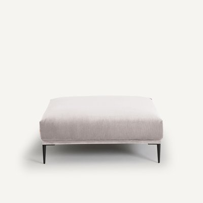 Repose-pied XL velours, Oscar design E.Gallina AM.PM