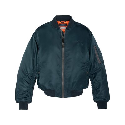 Bomber MA-1 coupe 90's en nylon recyclé SCHOTT