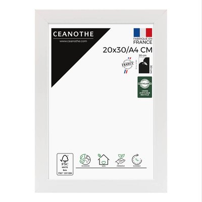 Cadre Photo Design 20x30 Cm/a4 Bois Reconstitué Fsc ETERNEL CEANOTHE