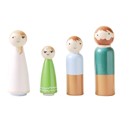 Figurines pour maison de poupées PETITE AMELIE