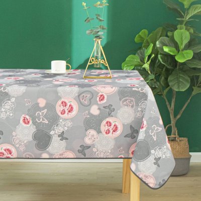 Nappe enduite esprit floral HOME MAISON