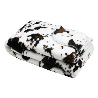 Plaid imitation peau de vache LOVELY CASA