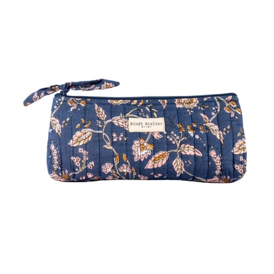 Trousse écolier en coton matelassé BINDI ATELIER