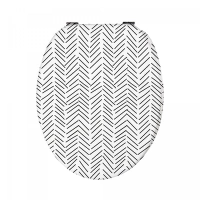 Abattant WC Thermodur Chevron - Frein de chute CHEVRON GUY LEVASSEUR