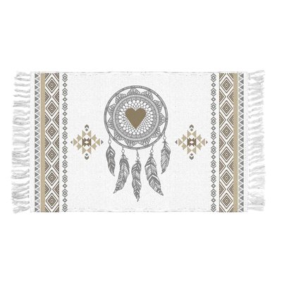 Tapis a franges Samos DOUCEUR D'INTÉRIEUR