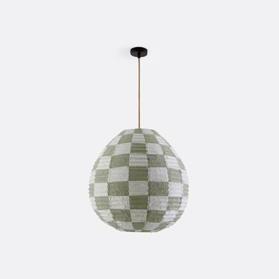 Suspension boule imprimée damier Ø55 cm, Danito LA REDOUTE INTERIEURS