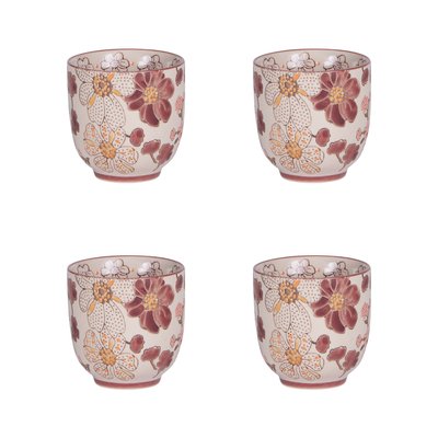 Coffret de 4 gobelets   7 cm-KIYO TABLE PASSION