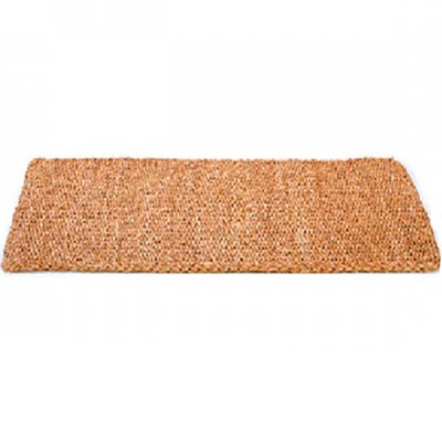 Tapis descente de lit tressé en jacinthe d'eau 90x60cm WADIGA
