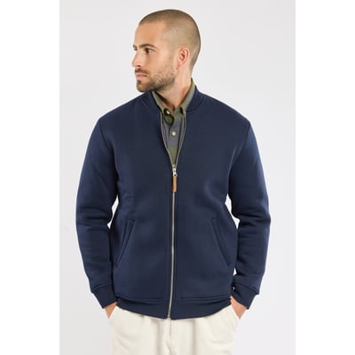 Gilet zippé col teddy GUY DE BERAC