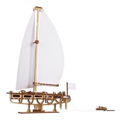 Puzzle 3D Yacht beauté de l'océan UGEARS