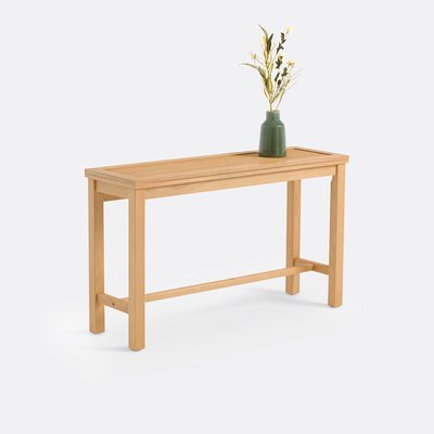 Mesa/consola, em pinho e palhinha, Gabin LA REDOUTE INTERIEURS