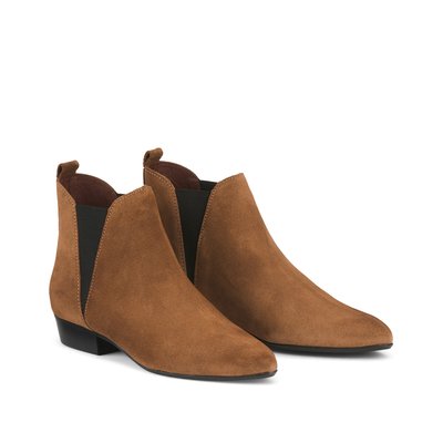 Boots Rita aus Veloursleder ANONYMOUS COPENHAGEN
