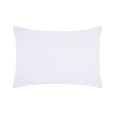 1 Taie d'oreiller percale de coton uni Elysee EDEN
