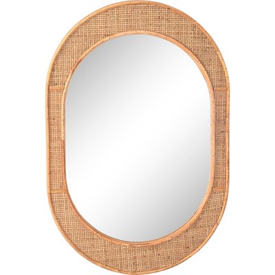 Miroir rattan naturel style scandinave pour une déco chaleureuse RECOLLECTION