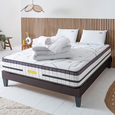 Ensemble Matelas+sommier Ressorts CONCORDE MAISON AUBERTIN