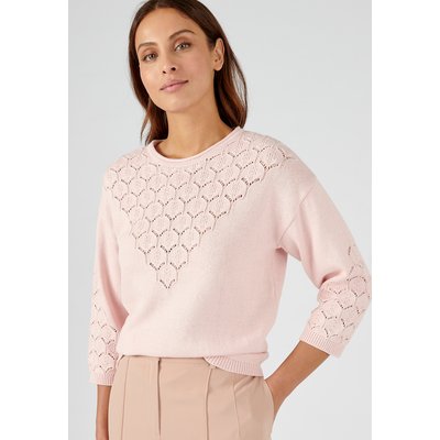 Pull maille ajourée DAMART