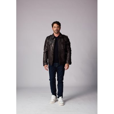 Cuir marron ARMY DITY REDSKINS