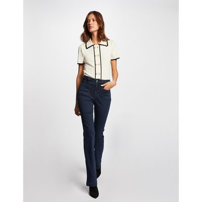 Jeans bootcut avec détails tressés MORGAN