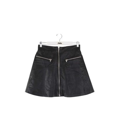 Mini jupe en cuir - Très Bon État THE KOOPLES