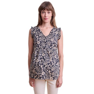 Blouse fluide sans manches grossesse et allaitement VERTBAUDET