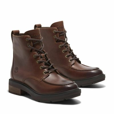 Boots à lacets cuir Brimfield Mid Lace Up TIMBERLAND