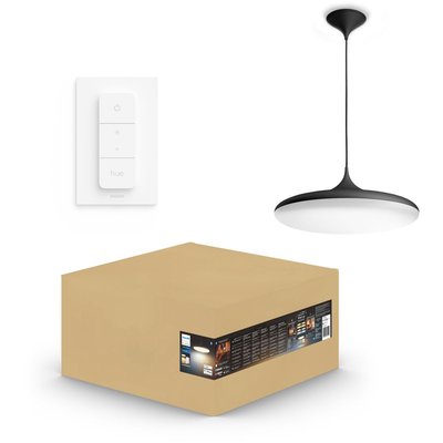Suspension Hue White Ambiance Cher Noir+tlc PHILIPS