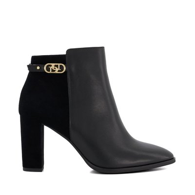 Bottines à talon carré et boucle griffée - OLIA DUNE LONDON