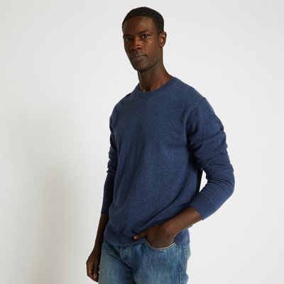 Pull col rond en mélange laine cachemire, Oeko-tex MONOPRIX