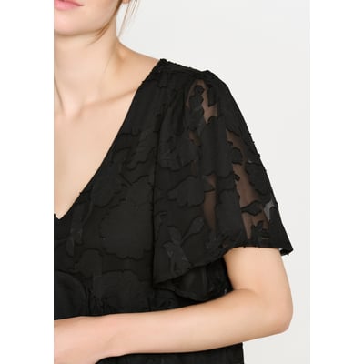 Robe babydoll à col V LOLALIZA