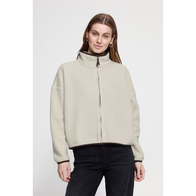 Veste sherpa zippée, manches longues ICHI