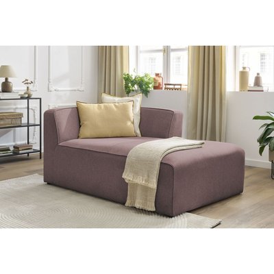 Méridienne pour canapé modulable 1 place(s) en tissu chiné, MEGEVE BOBOCHIC