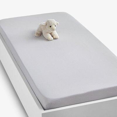 Hoeslaken voor babybed in effen biokatoen, Scenario LA REDOUTE INTERIEURS