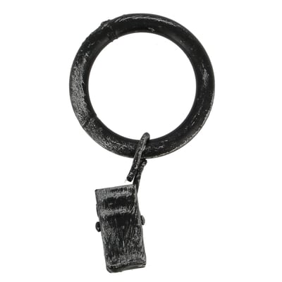 Lot de 6 anneaux à pince D40 mm MOBOIS