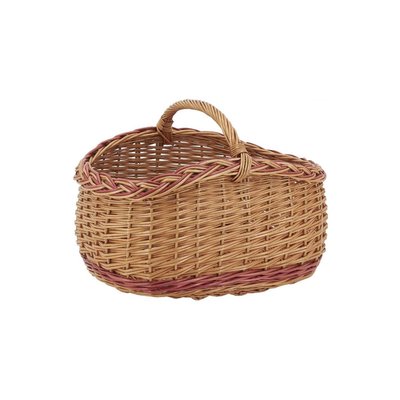 Panier en osier buff et marron AUBRY GASPARD