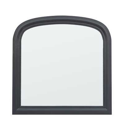 94cm Lead Wood Overmantle Arch Mirror SO'HOME