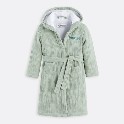 Peignoir enfant gaze de coton personnalisé, Kumla LA REDOUTE INTERIEURS