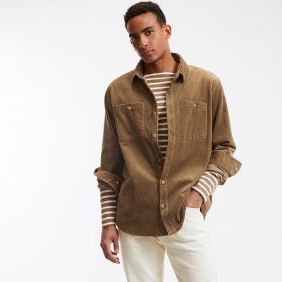Overshirt aus Cord, Regular-Fit LA REDOUTE COLLECTIONS