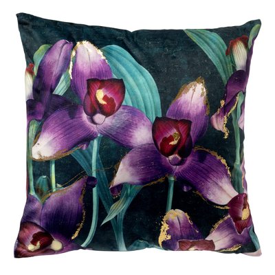 Coussin Orchid - Vert, 45x45 cm DUTCH DECOR