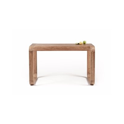 Table haute de repas en teck - IRIS MATHI DESIGN
