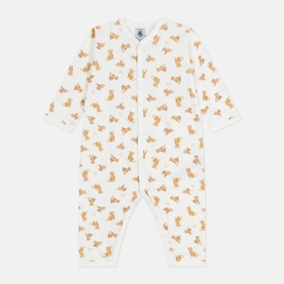 Pyjama bébé en coton sans pieds imprimé animalier PETIT BATEAU