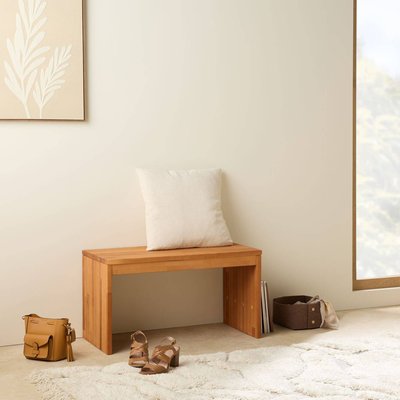 Banc bois massif 1 place - CYRIEL CAMIF