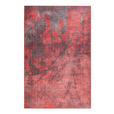 Tapis velours ras motif abstrait impression digitale ,  PEPE WECON HOME