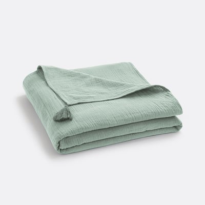 Kumla Cotton Muslin Blanket LA REDOUTE INTERIEURS