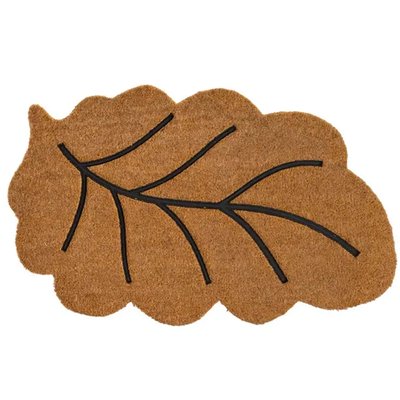 Paillasson coco feuille 75x45x1.5cm WADIGA