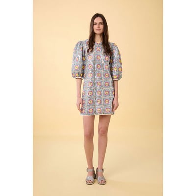 Robe D'été Manoush Neuve Avec étiquettes - Taille L - Rose - Longueur Genoux - Style Plage