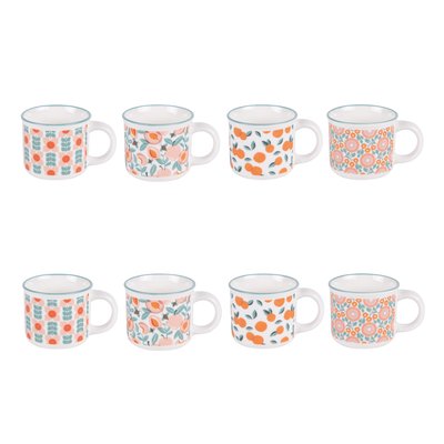 Coffret de 8 tasses   11 cl-BELLINI TABLE PASSION